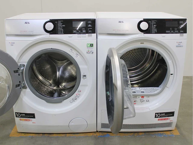 Aeg 7000 series | lavamat prosteam technology wasmachine & aeg 8000 series | lavatherm absolutecare system wasdroger - afbeelding 2 van  8