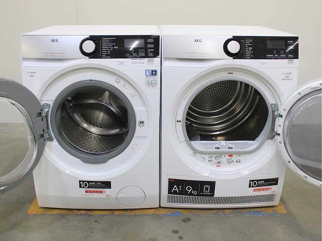 Aeg 7000 series | lavamat prosteam technology wasmachine & aeg 8000 series | lavatherm absolutecare system wasdroger - afbeelding 2 van  8