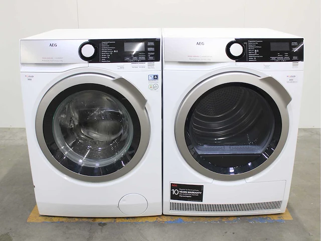 Aeg 7000 series | lavamat prosteam technology wasmachine & aeg 8000 series | lavatherm absolutecare system wasdroger - afbeelding 1 van  8