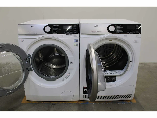 Aeg 7000 series | lavamat prosteam technology wasmachine & aeg 8000 series | lavatherm absolutecare system wasdroger - afbeelding 2 van  8