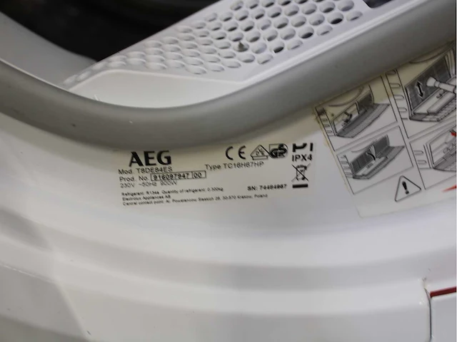 Aeg 7000 series | lavamat prosteam technology wasmachine & aeg 8000 series | lavatherm absolutecare system wasdroger - afbeelding 8 van  8