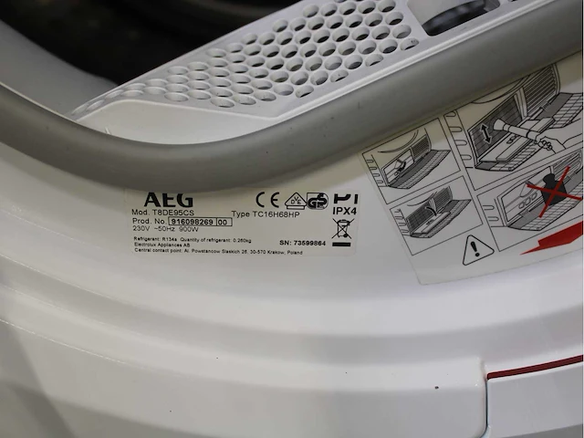 Aeg 7000 series | lavamat prosteam technology wasmachine & aeg 8000 series | lavatherm absolutecare system wasdroger - afbeelding 8 van  8