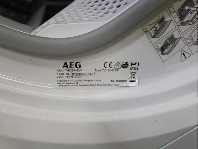 Aeg 7000 series | lavamat prosteam technology wasmachine & aeg 8000 series | lavatherm absolutecare system wasdroger - afbeelding 8 van  8