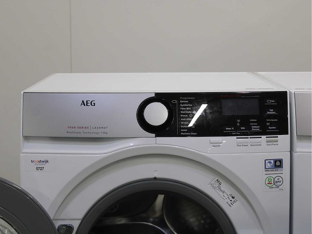 Aeg 7000 series | lavamat prosteam technology wasmachine & aeg 8000 series | lavatherm absolutecare system wasdroger - afbeelding 3 van  8