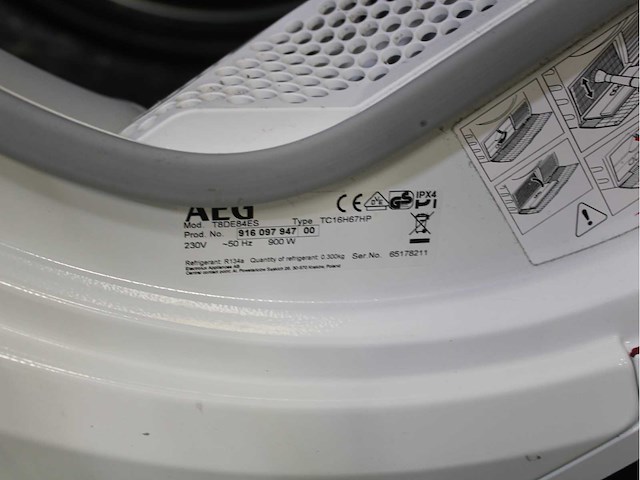 Aeg 7000 series | lavamat prosteam technology wasmachine & aeg 8000 series | lavatherm absolutecare system wasdroger - afbeelding 8 van  8