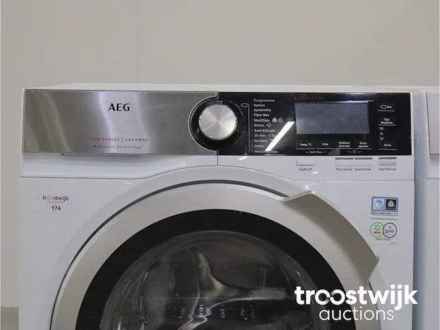 Aeg 7000 series lavamat prosteam technology wasmachine & aeg 8000 series lavatherm absolutecare system droger - afbeelding 3 van  8