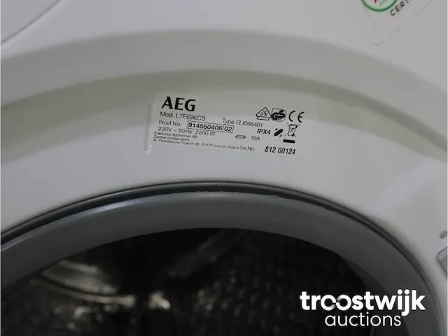 Aeg 7000 series lavamat prosteam technology wasmachine & aeg 8000 series lavatherm absolutecare system droger - afbeelding 5 van  8