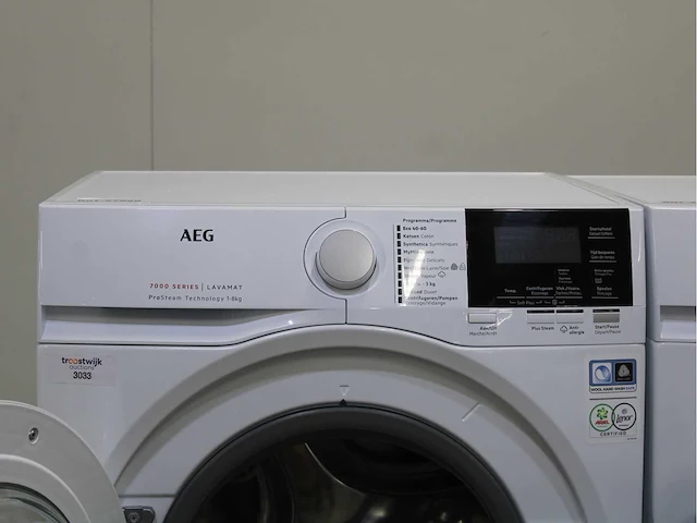 Aeg 7000 series | lavamat prosteam technology wasmachines & aeg 6000 series | lavatherm prosense technology wasdrogers - afbeelding 3 van  8
