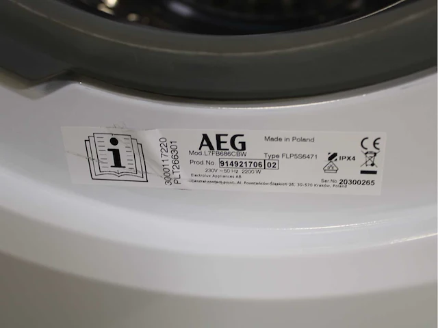 Aeg 7000 series | lavamat prosteam technology wasmachines & aeg 6000 series | lavatherm prosense technology wasdrogers - afbeelding 5 van  8