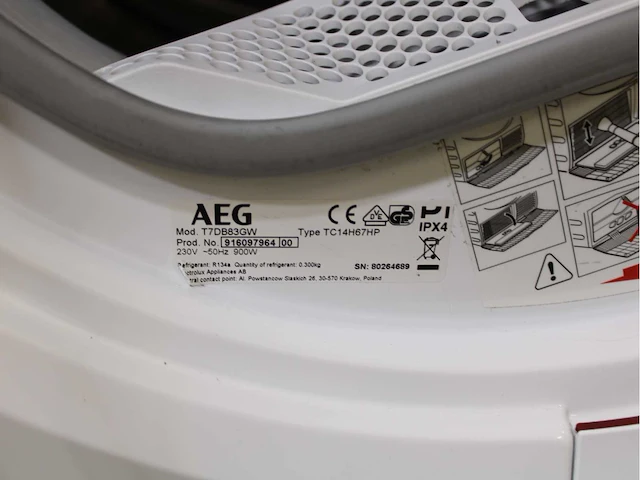 Aeg 7000 series | lavamat prosteam technology wasmachines & aeg 7000 series | lavatherm sensidry technology wasdrogers - afbeelding 8 van  8
