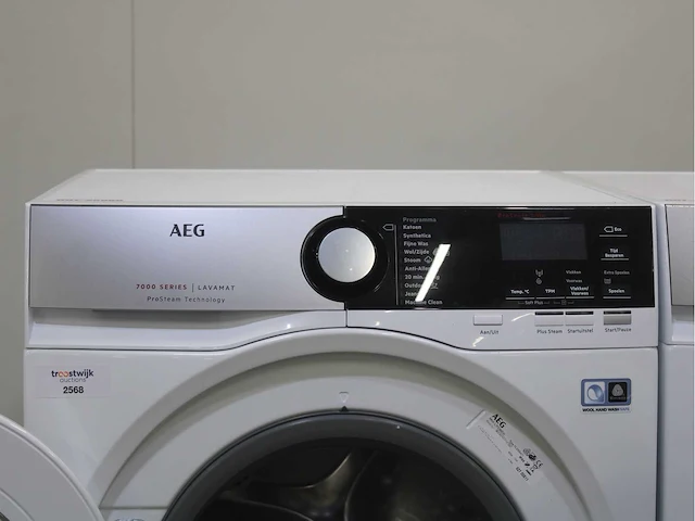Aeg 7000 series | lavamat prosteam technology wasmachines & aeg 8000 series | lavatherm absolutecare system wasdrogers - afbeelding 3 van  8
