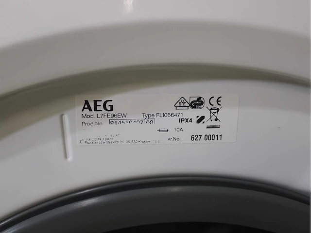 Aeg 7000 series | lavamat prosteam technology wasmachines & aeg 8000 series | lavatherm absolutecare system wasdrogers - afbeelding 5 van  8