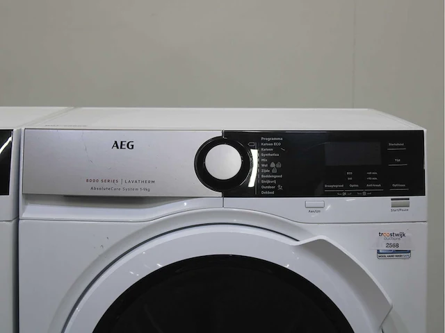 Aeg 7000 series | lavamat prosteam technology wasmachines & aeg 8000 series | lavatherm absolutecare system wasdrogers - afbeelding 6 van  8