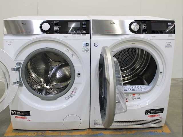 Aeg 7000 series | lavamat prosteam technology wasmachines & aeg 8000 series | lavatherm absolutecare system wasdrogers - afbeelding 2 van  8