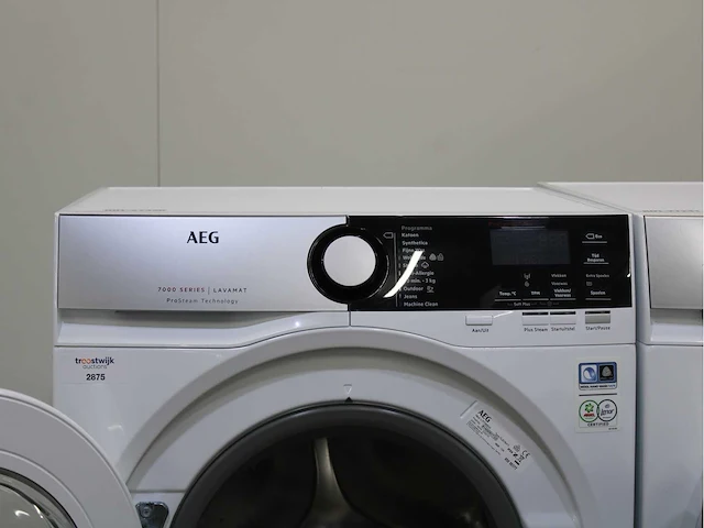 Aeg 7000 series | lavamat prosteam technology wasmachines & aeg 8000 series | lavatherm absolutecare system wasdrogers - afbeelding 3 van  8