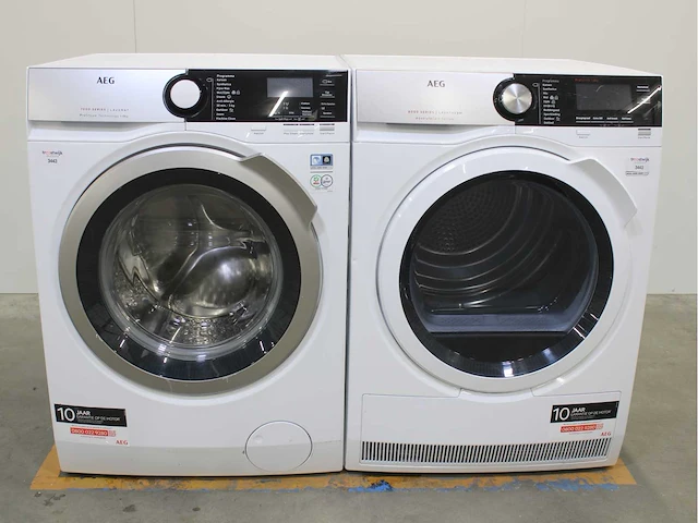 Aeg 7000 series | lavamat prosteam technology wasmachines & aeg 8000 series | lavatherm absolutecare system wasdrogers - afbeelding 1 van  7