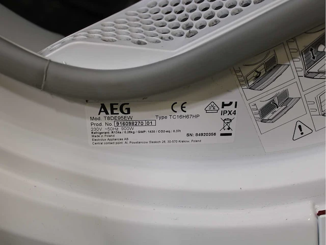 Aeg 7000 series | lavamat prosteam technology wasmachines & aeg 8000 series | lavatherm absolutecare system wasdrogers - afbeelding 7 van  7