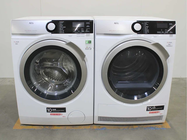 Aeg 7000 series | lavamat prosteam technology wasmachines & aeg 8000 series | lavatherm absolutecare system wasdrogers - afbeelding 1 van  8