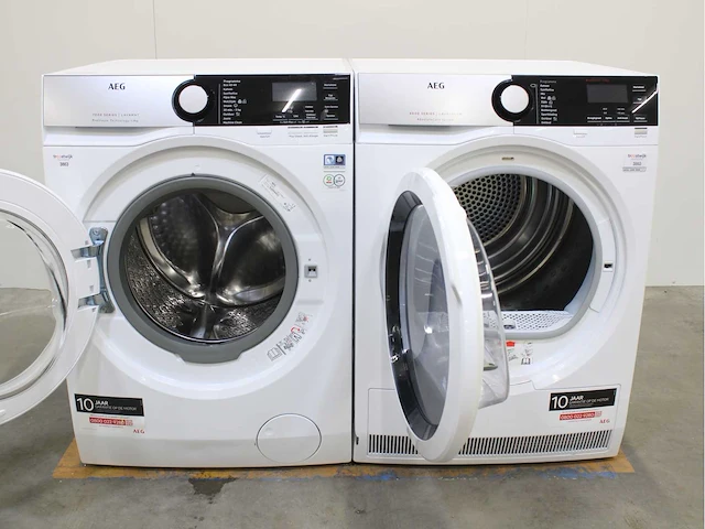 Aeg 7000 series | lavamat prosteam technology wasmachines & aeg 8000 series | lavatherm absolutecare system wasdrogers - afbeelding 2 van  8