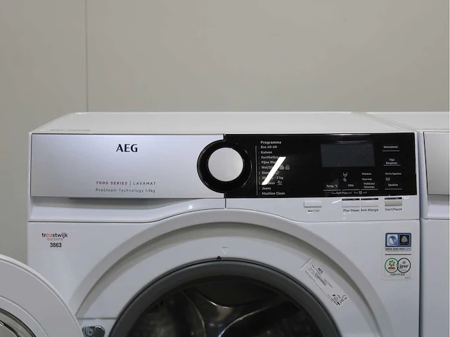 Aeg 7000 series | lavamat prosteam technology wasmachines & aeg 8000 series | lavatherm absolutecare system wasdrogers - afbeelding 3 van  8