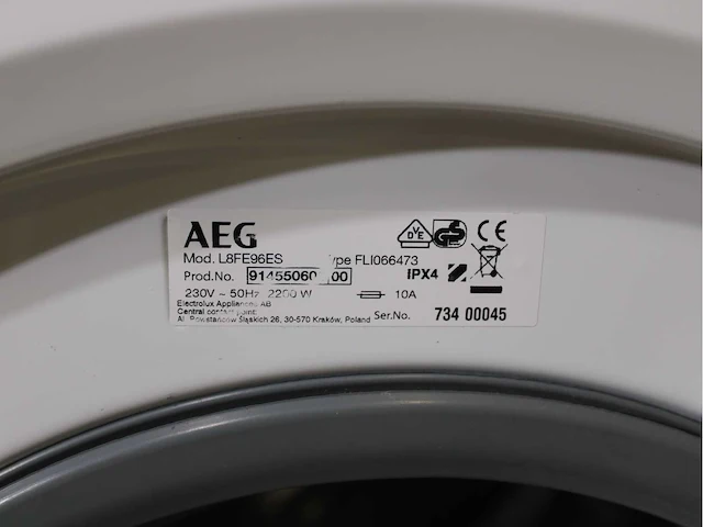 Aeg 7000 series | lavamat prosteam technology wasmachines & aeg 9000 series | lavatherm fiberpro system 3dscan technology wasdrogers - afbeelding 5 van  8