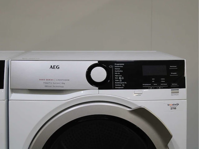 Aeg 7000 series | lavamat prosteam technology wasmachines & aeg 9000 series | lavatherm fiberpro system 3dscan technology wasdrogers - afbeelding 6 van  8