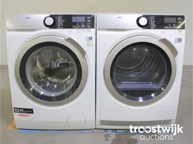 Aeg 7000 series | lavamat prostream technology wasmachine & aeg 8000 series | lavatherm absolutecare system droger - afbeelding 1 van  8