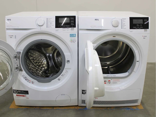Aeg 7000 series prosteam . universaldose wasmachine & aeg 6000 series | lavatherm prosense technology wasdroger - afbeelding 2 van  8