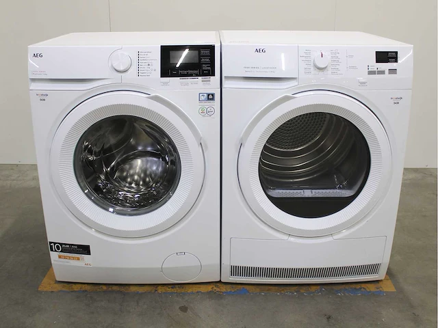 Aeg 7000 series | prosteam . universaldose wasmachine & aeg 7000 series | lavatherm sensidry technology wasdroger - afbeelding 1 van  8