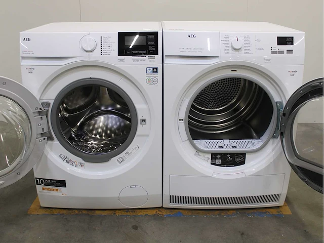 Aeg 7000 series | prosteam . universaldose wasmachine & aeg 7000 series | lavatherm sensidry technology wasdroger - afbeelding 2 van  8