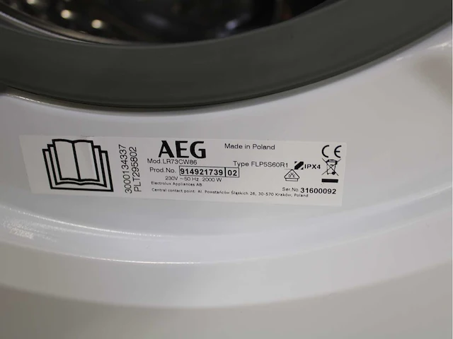 Aeg 7000 series | prosteam . universaldose wasmachine & aeg 7000 series | lavatherm sensidry technology wasdroger - afbeelding 5 van  8