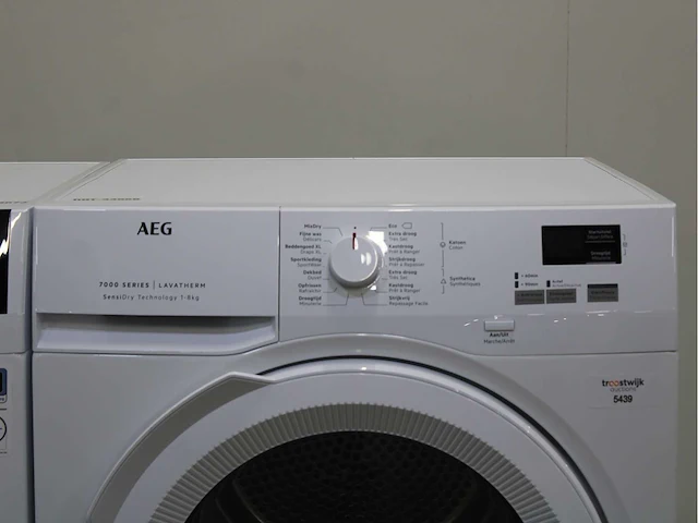 Aeg 7000 series | prosteam . universaldose wasmachine & aeg 7000 series | lavatherm sensidry technology wasdroger - afbeelding 6 van  8