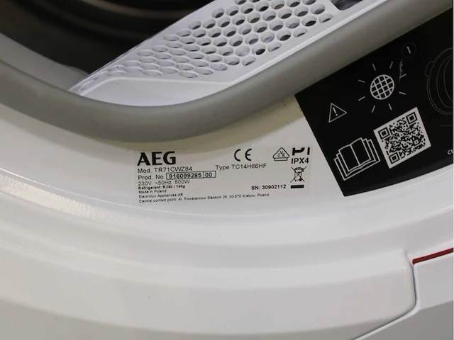 Aeg 7000 series | prosteam . universaldose wasmachine & aeg 7000 series | lavatherm sensidry technology wasdroger - afbeelding 8 van  8