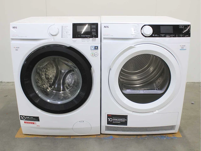 Aeg 7000 series prosteam . universaldose wasmachine & aeg 8000 series absolutecare wasdroger - afbeelding 2 van  8