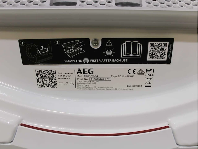 Aeg 7000 series prosteam . universaldose wasmachine & aeg 8000 series absolutecare wasdroger - afbeelding 8 van  8