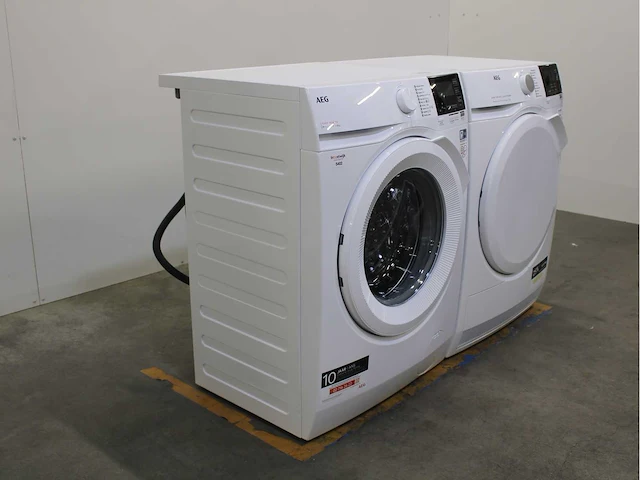 Aeg 7000 series prosteam wasmachine & aeg 6000 series | lavatherm prosense technology wasdroger - afbeelding 4 van  8