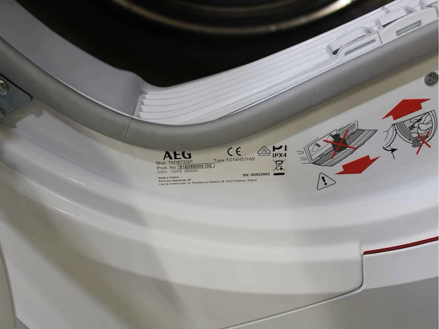 Aeg 7000 series prosteam wasmachine & aeg 6000 series | lavatherm prosense technology wasdroger - afbeelding 8 van  8