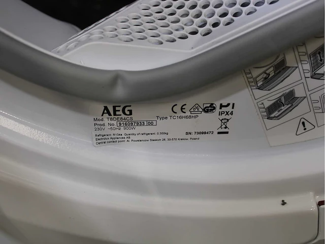 Aeg 8000 series | lavamat ã?komix technology universaldose wasmachine & aeg 8000 series | lavatherm absolutecare system wasdroger - afbeelding 8 van  8
