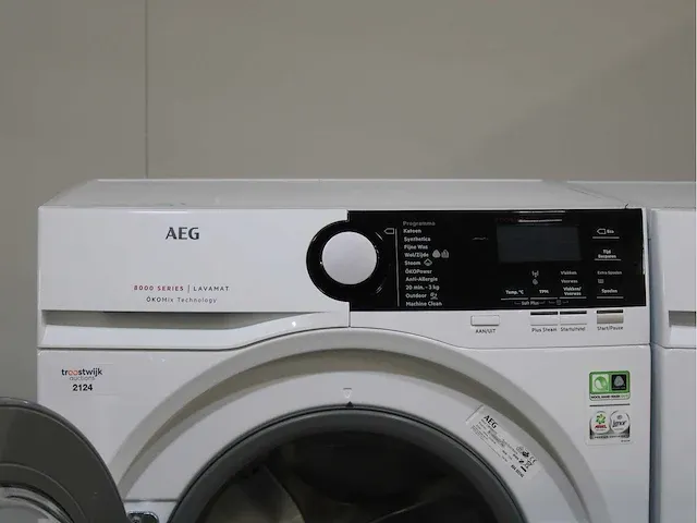 Aeg 8000 series | lavamat ã?komix technology wasmachine & aeg 6000 series | lavatherm prosense technology droger - afbeelding 3 van  8