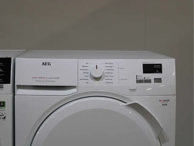 Aeg 8000 series | lavamat ã?komix technology wasmachine & aeg 6000 series | lavatherm prosense technology droger - afbeelding 6 van  8