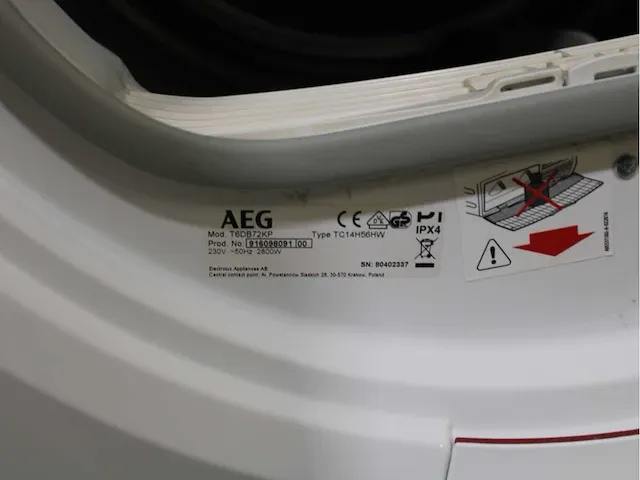 Aeg 8000 series | lavamat ã?komix technology wasmachine & aeg 6000 series | lavatherm prosense technology droger - afbeelding 8 van  8