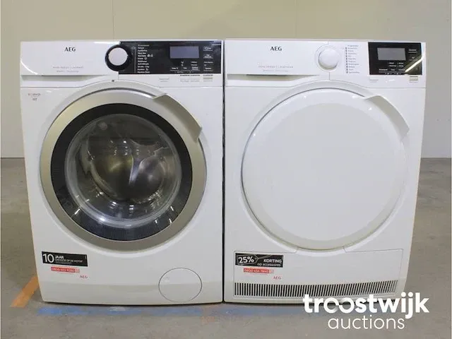 Aeg 8000 series | lavamat ã?komix technology wasmachine & aeg 6000 series | lavatherm prosense technology droger - afbeelding 1 van  7