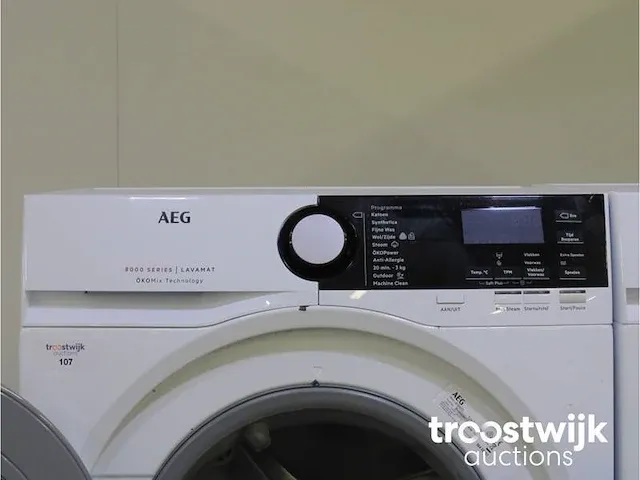 Aeg 8000 series | lavamat ã?komix technology wasmachine & aeg 6000 series | lavatherm prosense technology droger - afbeelding 3 van  7