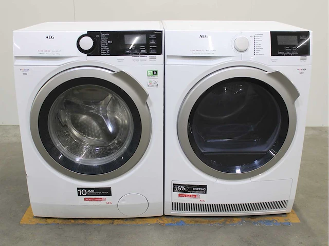 Aeg 8000 series | lavamat ã?komix technology wasmachine & aeg 6000 series | lavatherm prosense technology wasdroger - afbeelding 1 van  8