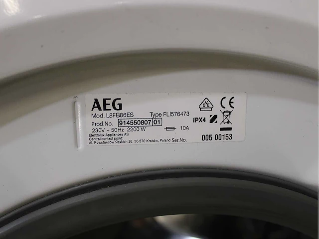 Aeg 8000 series | lavamat ã?komix technology wasmachine & aeg 6000 series | lavatherm prosense technology wasdroger - afbeelding 5 van  8