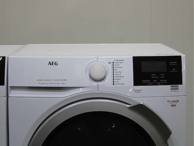 Aeg 8000 series | lavamat ã?komix technology wasmachine & aeg 6000 series | lavatherm prosense technology wasdroger - afbeelding 6 van  8