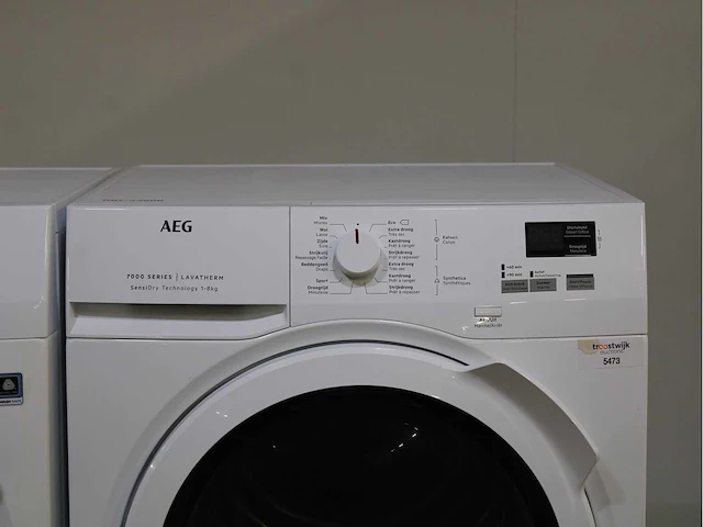 Aeg 8000 series | lavamat ã?komix technology wasmachine & aeg 7000 series | lavatherm sensidry technology wasdroger - afbeelding 4 van  8