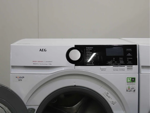 Aeg 8000 series | lavamat ã?komix technology wasmachine & aeg 8000 series | lavatherm absolutecare system droger - afbeelding 3 van  8