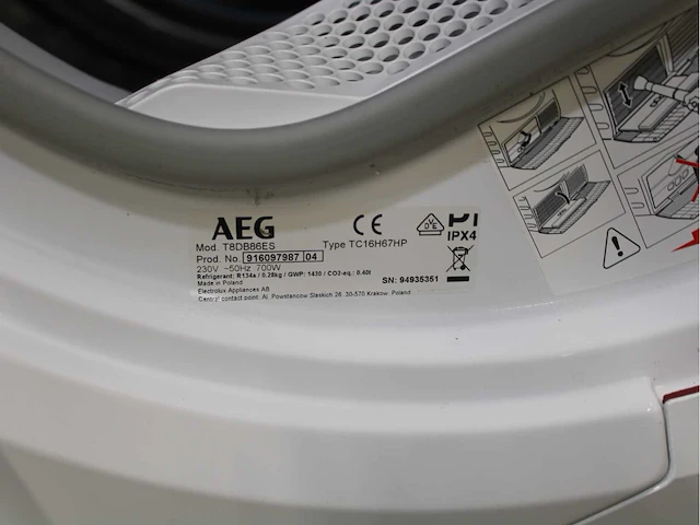 Aeg 8000 series | lavamat ã?komix technology wasmachine & aeg 8000 series | lavatherm absolutecare system droger - afbeelding 8 van  8
