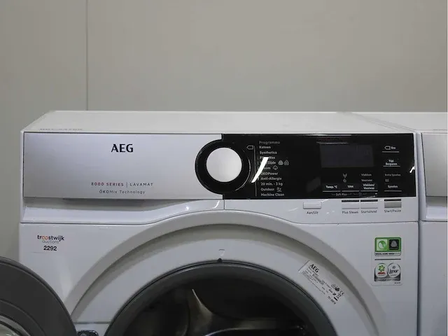 Aeg 8000 series | lavamat ã?komix technology wasmachine & aeg 8000 series | lavatherm absolutecare system droger - afbeelding 3 van  8